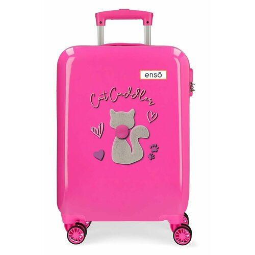 женский чемодан enso, розовый