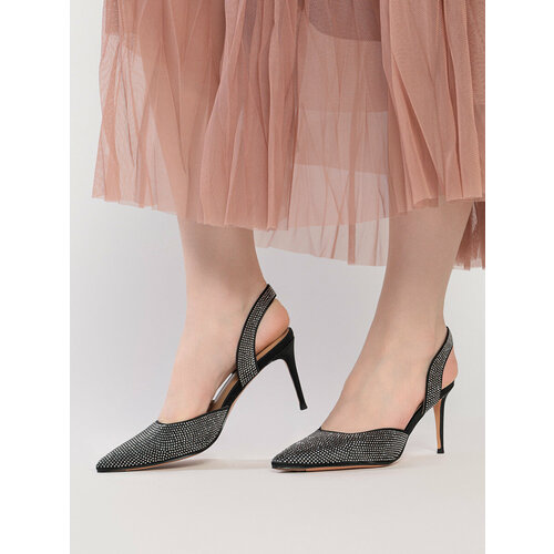 женские туфли на шпильке palazzo d’oro, черные