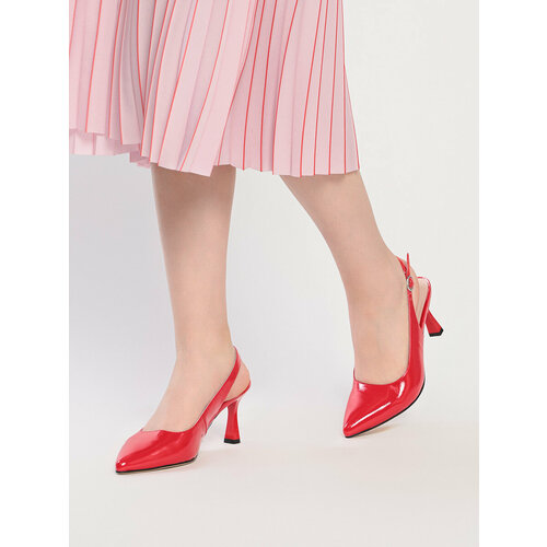 женские туфли palazzo d’oro, красные