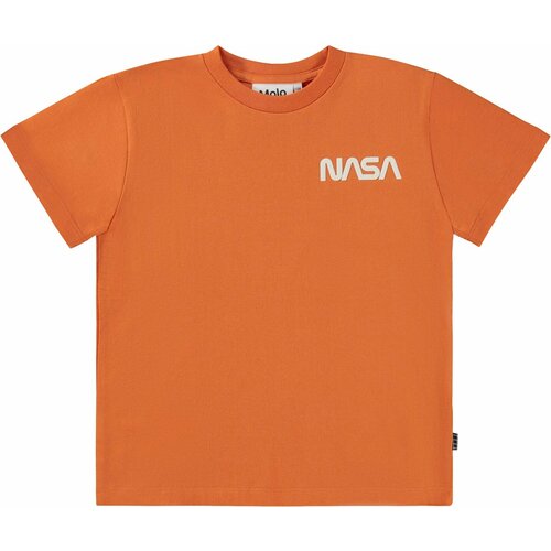 футболка molo для мальчика, оранжевая