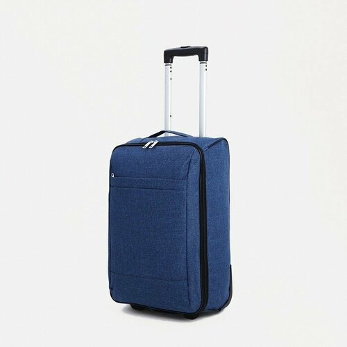 женский чемодан kartex, голубой