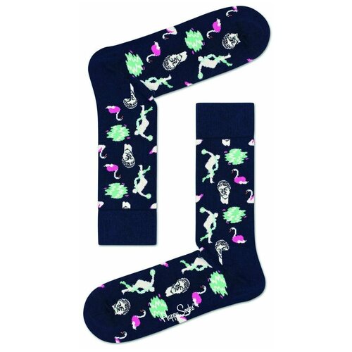 женские носки happy socks, синие