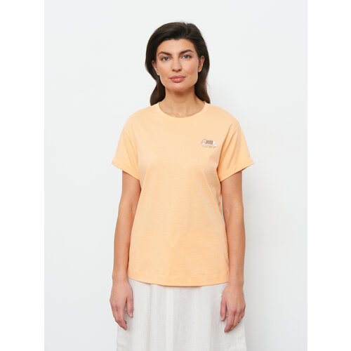 женская футболка с коротким рукавом gerry weber, желтая