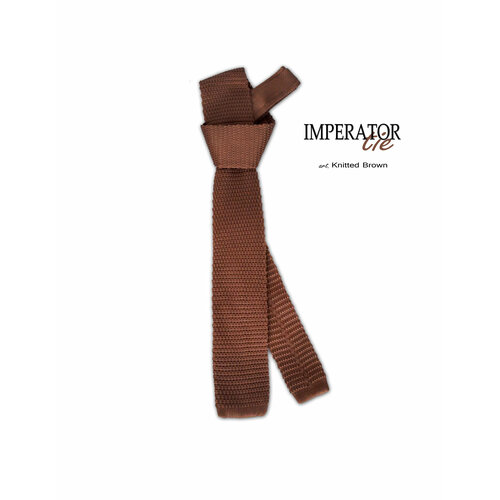 мужские галстуки и бабочки imperator, коричневые