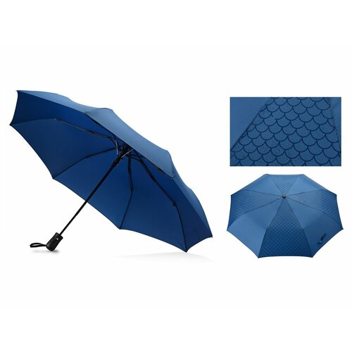 мужской складные зонт oasis, синий