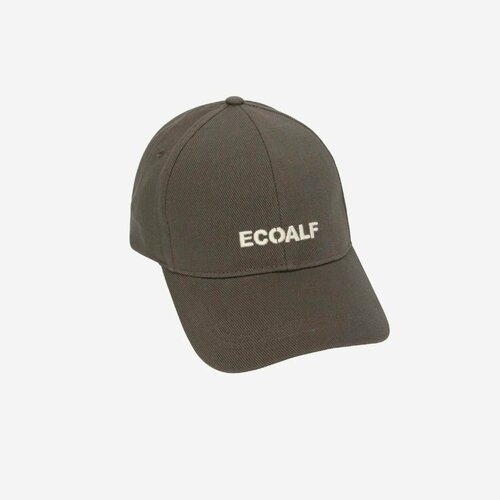 женская кепка ecoalf, коричневая