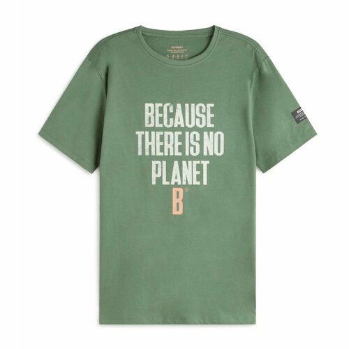 мужская футболка ecoalf, зеленая