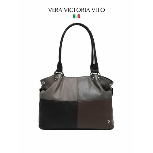 мужская сумка-шоперы vera victoria vito, серая
