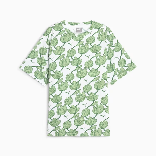 женская спортивные футболка puma, зеленая