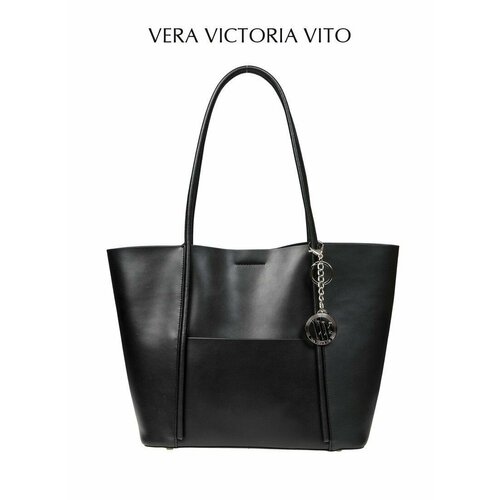 женская сумка-шоперы vera victoria vito, бордовая