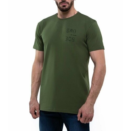 мужская спортивные футболка sao 308, зеленая