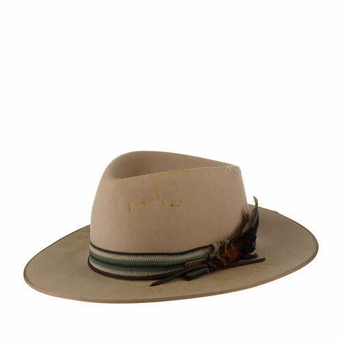мужская шляпа stetson, бежевая