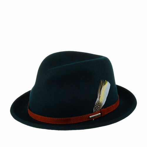 мужская шляпа stetson, зеленая