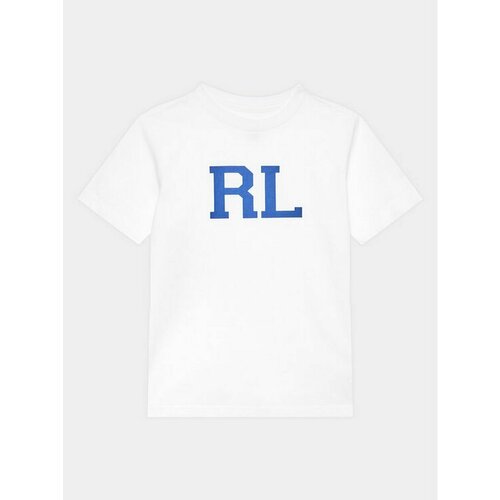 футболка polo ralph lauren для мальчика, белая