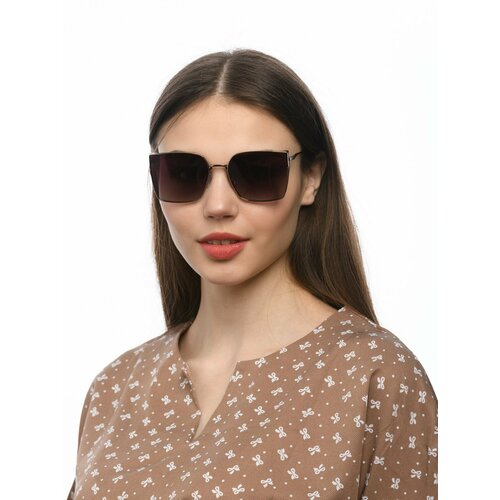 женские солнцезащитные очки bialucci, коричневые