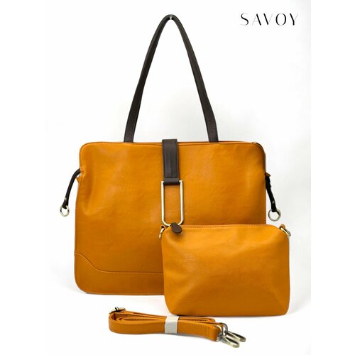мужская сумка-шоперы savoy, желтая