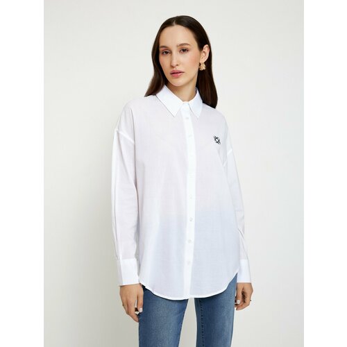 женская блузка с длинным рукавом concept club, белая