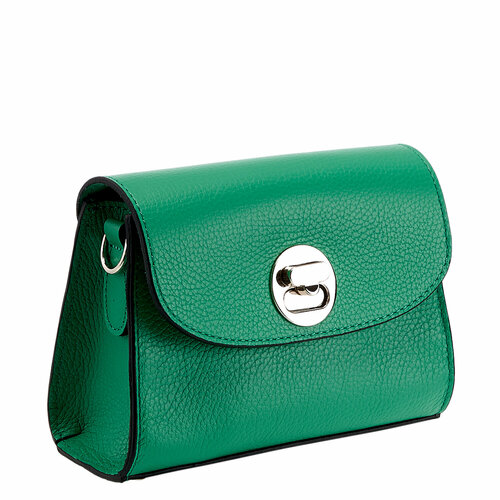 женская сумка через плечо dr.koffer, зеленая