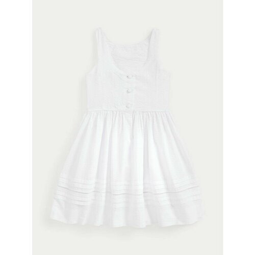платье polo ralph lauren для девочки, белое