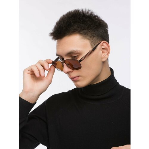 мужские солнцезащитные очки ted browne, коричневые