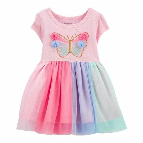 платье мини carter’s для девочки, розовое