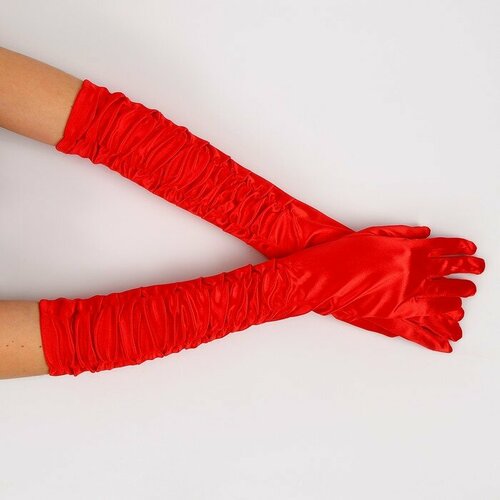 женские перчатки страна карнавалия, красные