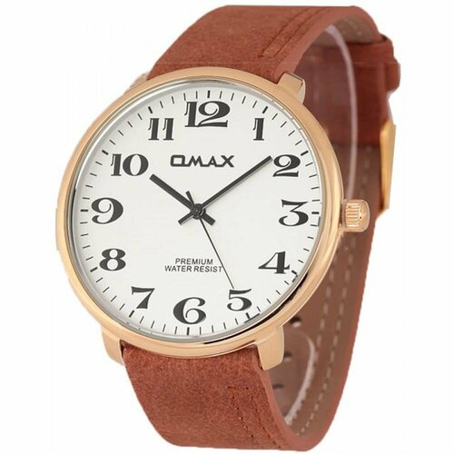 мужские часы omax, коричневые