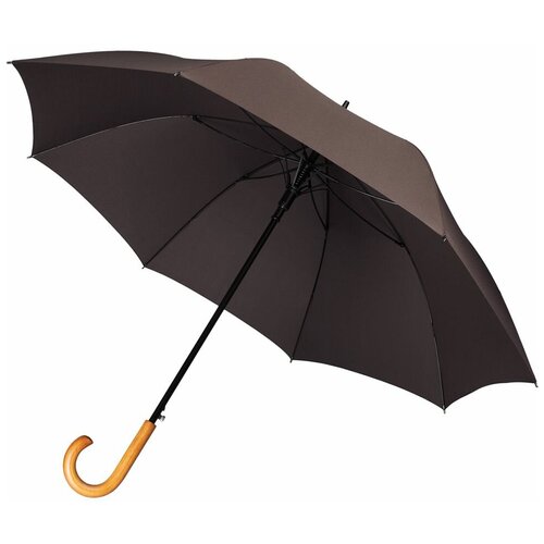 мужской зонт-трости molti, коричневый