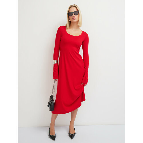женское платье макси vittoria vicci, красное