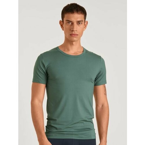 мужская футболка calida, зеленая
