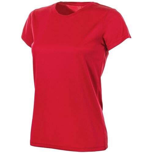 женская спортивные футболка us basic, красная