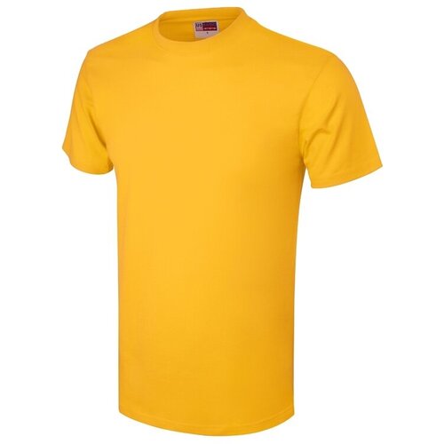 мужская футболка us basic, желтая