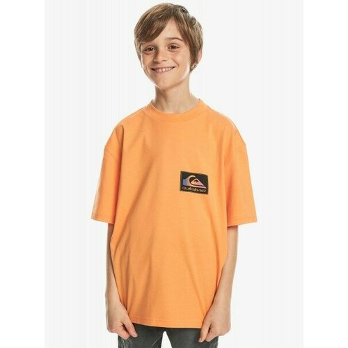 футболка с круглым вырезом quiksilver для мальчика