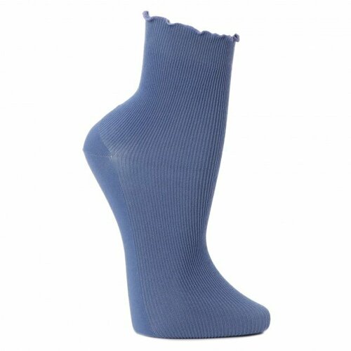 женские носки calzetti, голубые