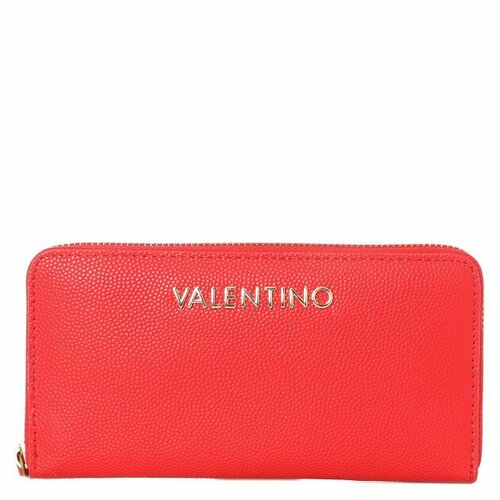 женский кошелёк valentino, красный