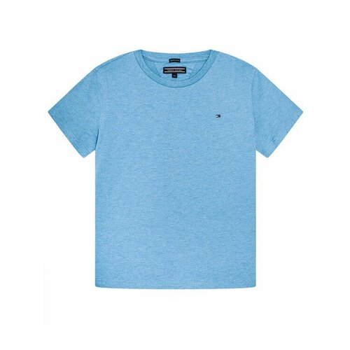 футболка tommy hilfiger для мальчика, голубая