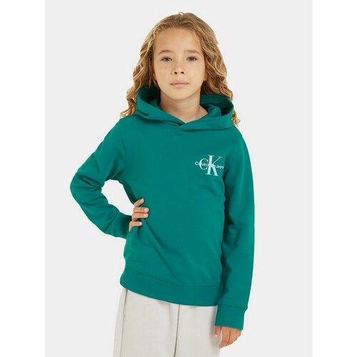 свитер calvin klein для девочки, зеленый