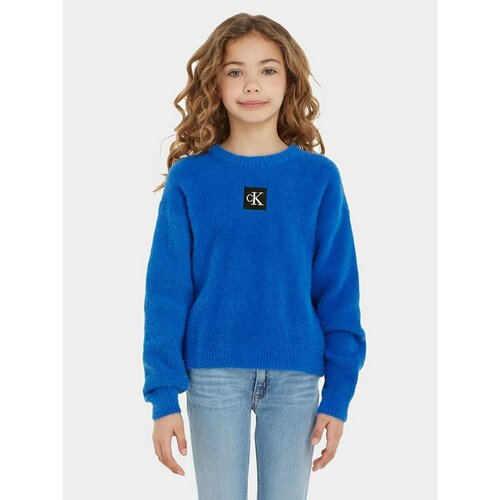 свитер calvin klein для девочки, синий