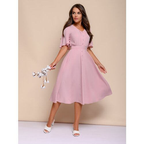 женское платье миди 1001dress, розовое