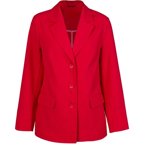 женский пиджак mila, красный