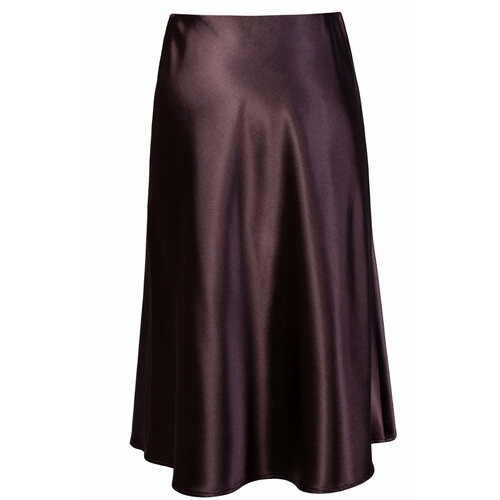 женская юбка-трапеции mila bezgerts, коричневая