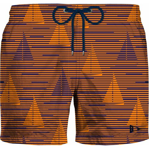 мужские шорты scuola nautica italiana, оранжевые
