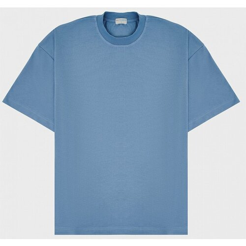 мужская футболка с круглым вырезом ralf ringer, голубая