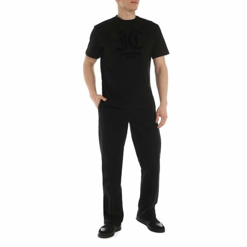 мужская футболка just cavalli, черная
