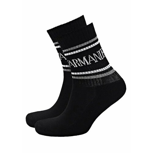 женские носки emporio armani, черные
