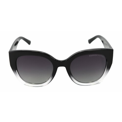 женские солнцезащитные очки кошачьи глаза exenza, черные