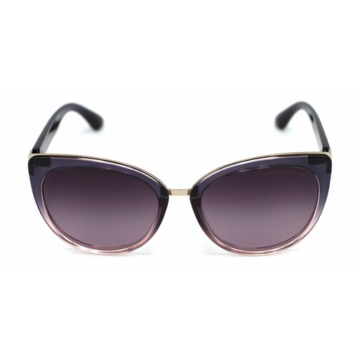 женские солнцезащитные очки кошачьи глаза exenza, фиолетовые