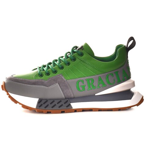 мужские кроссовки graciana, зеленые