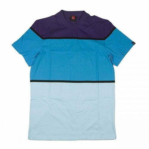 мужская футболка с коротким рукавом es collection, синяя