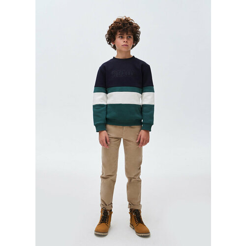 пуловер mayoral для мальчика, зеленый